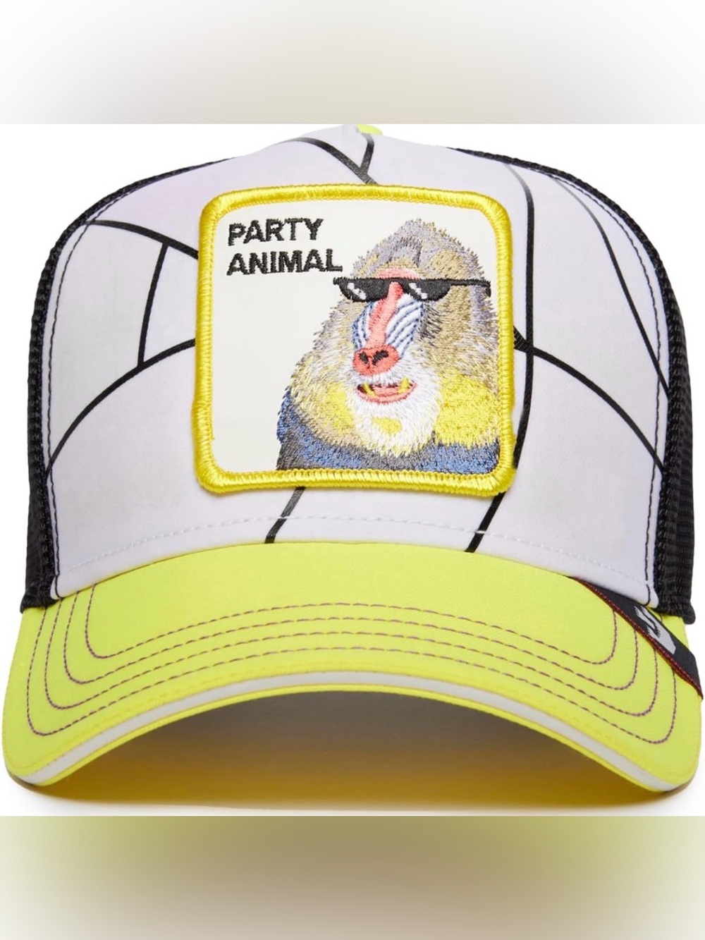 GOORIN BROS TRUCKER HAT “PARTY ANIMAL" MERRIEMAKER"